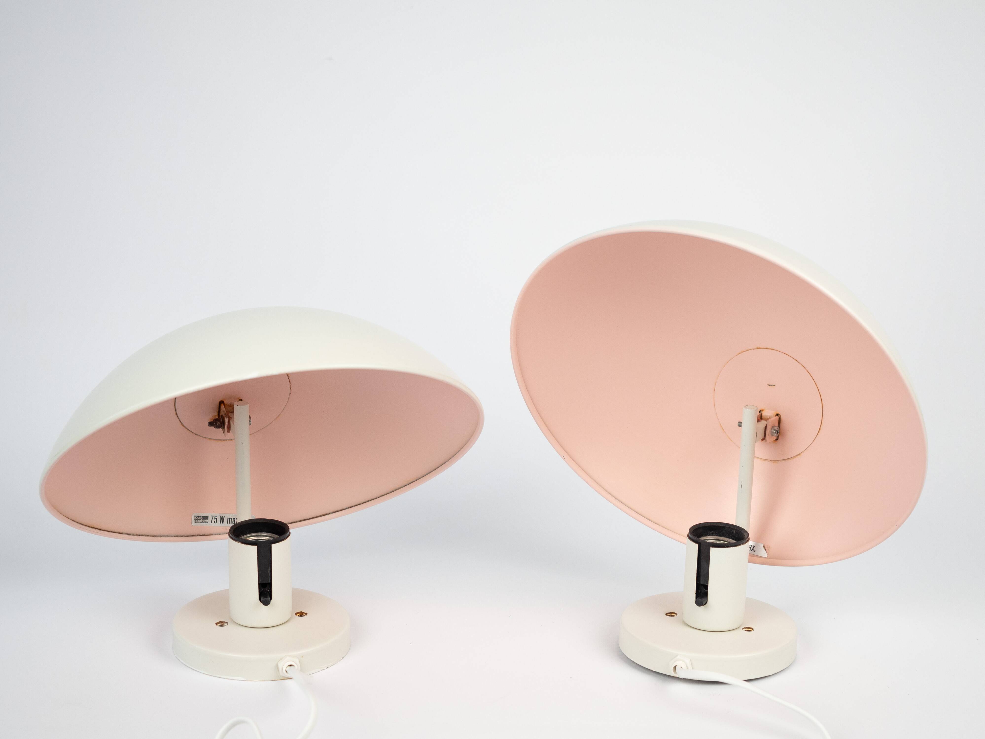 XL Paire d'appliques murales vintage danoises PH HAT par Poul Henningsen, Louis Poulsen, 1961