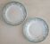 2 iron earthenware plates Moulin des Loups and Hamage