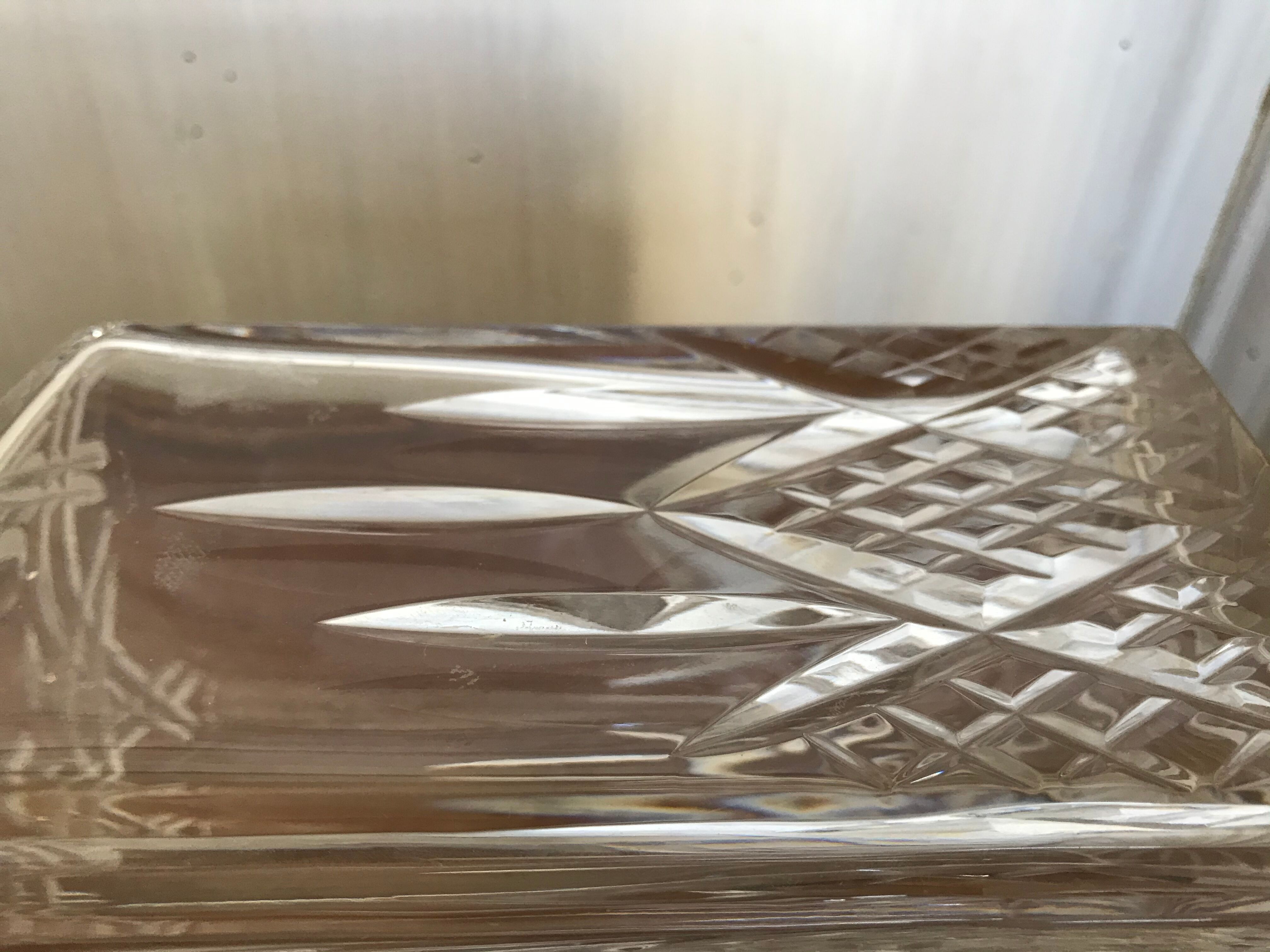 Crystal whisky carafe