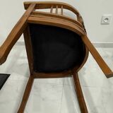 1930 art deco office armchair