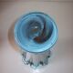 Vase vintage soufflé a la bouche