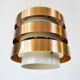 Hanging lamp in copper and metal 1960s