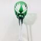 Set of 5 Rhine Roemer wine glasses in Saint-Louis crystal model Monaco