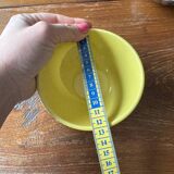 Set of 7 ceramic bowls – multicoloured textured design