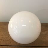 White glass globe ø20 cm