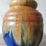 Vase grès émaillé G. Metenier