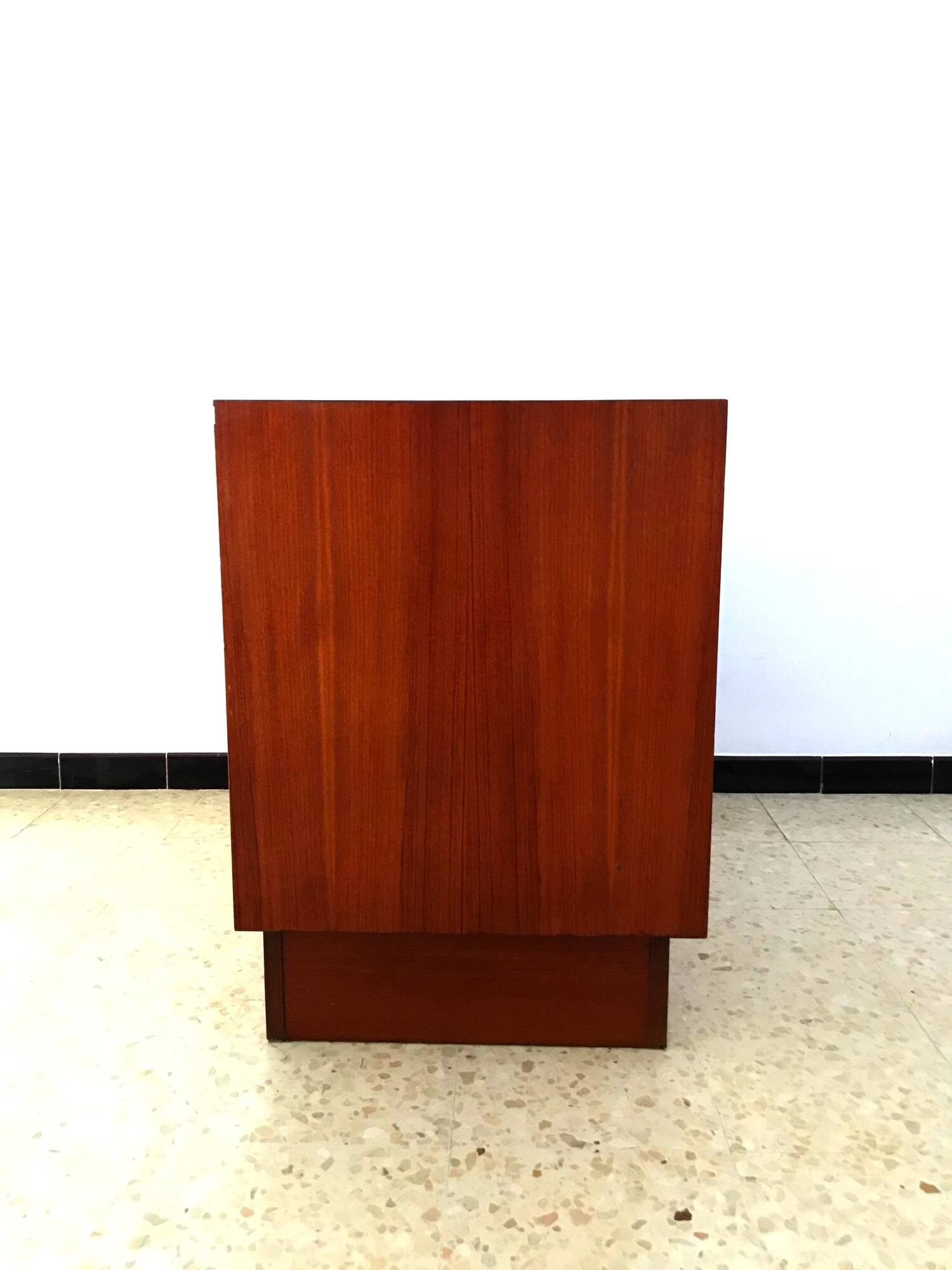 Vintage teak chest of drawers Scandinavian style 70s