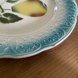 Set of 6 Clairefontaine Graves pear slip plates