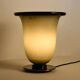 Green and black Murano glass table lamp by Barovier e Toso