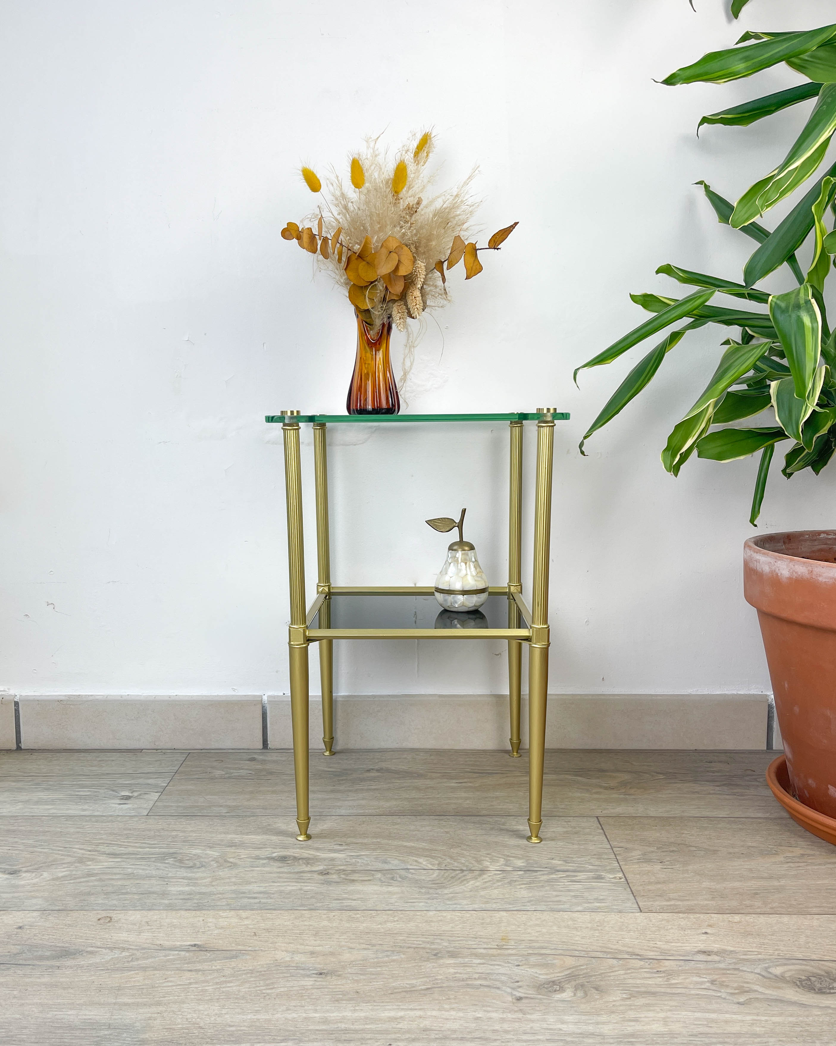 Brass and glass harness 1970