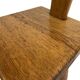Vintage Spanish chair / stool 70s design brutalist