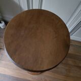 Plant stand, turned wooden plant holder