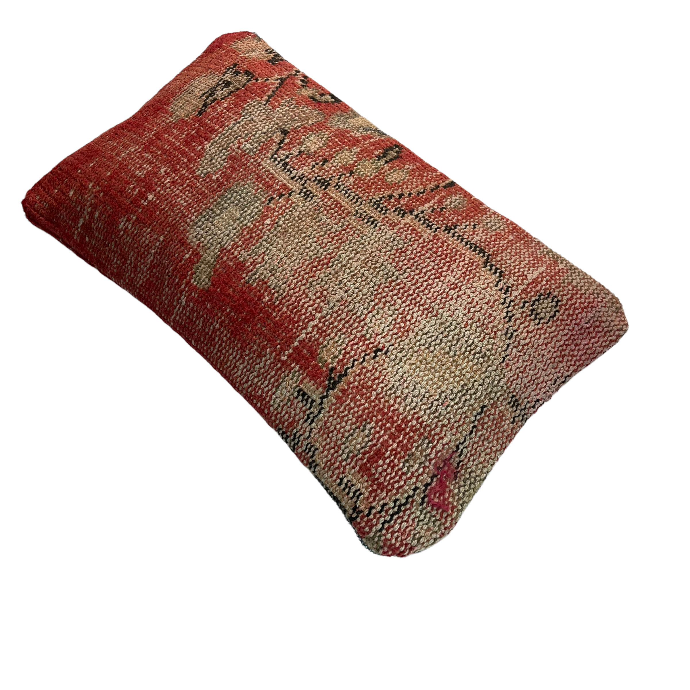Vintage turkish handmade cushion cover , 30 x 50 cm