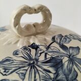 Antique ironstone tureen – Bordeaux MGB – blue floral decoration