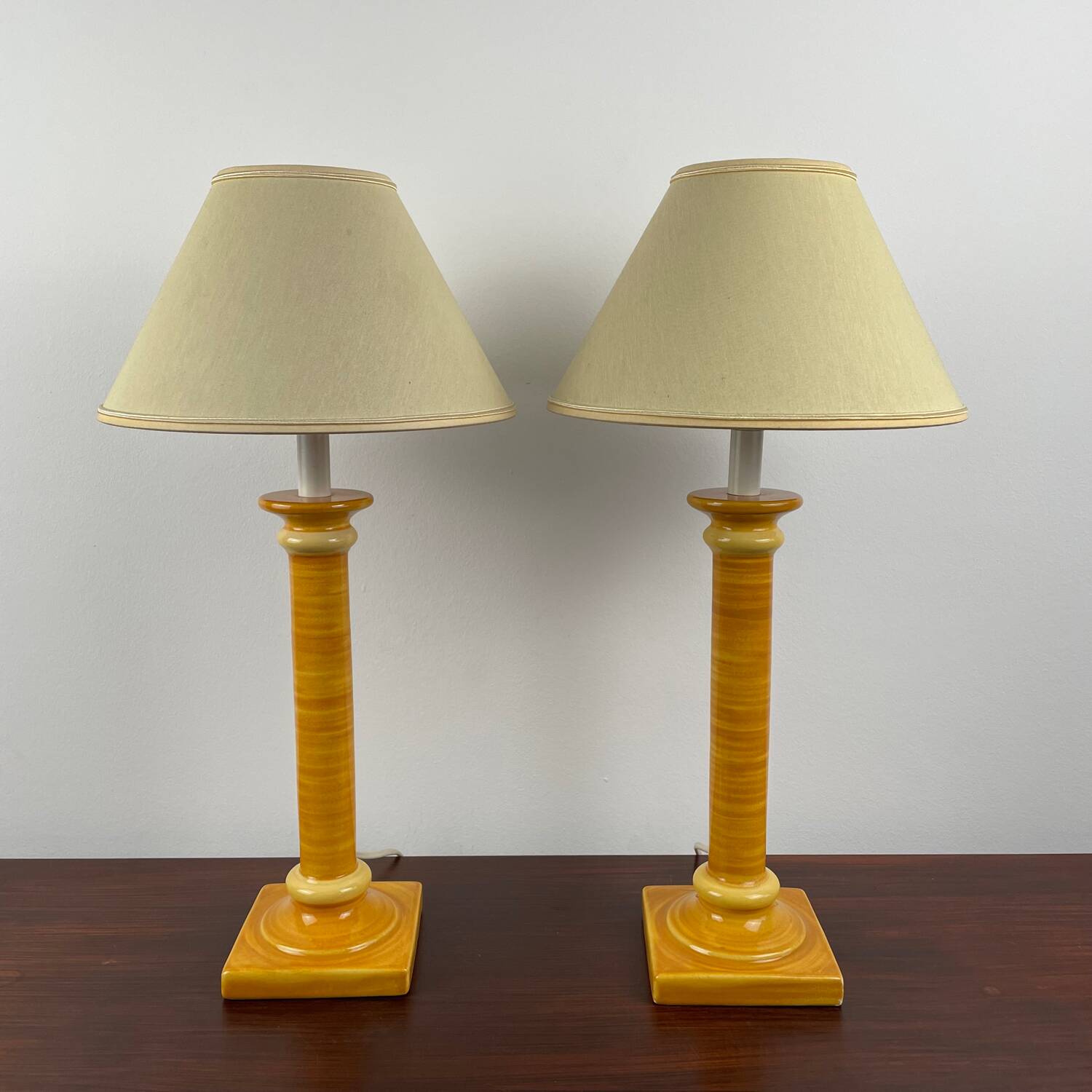 Paire de lampes Louis Drimmer