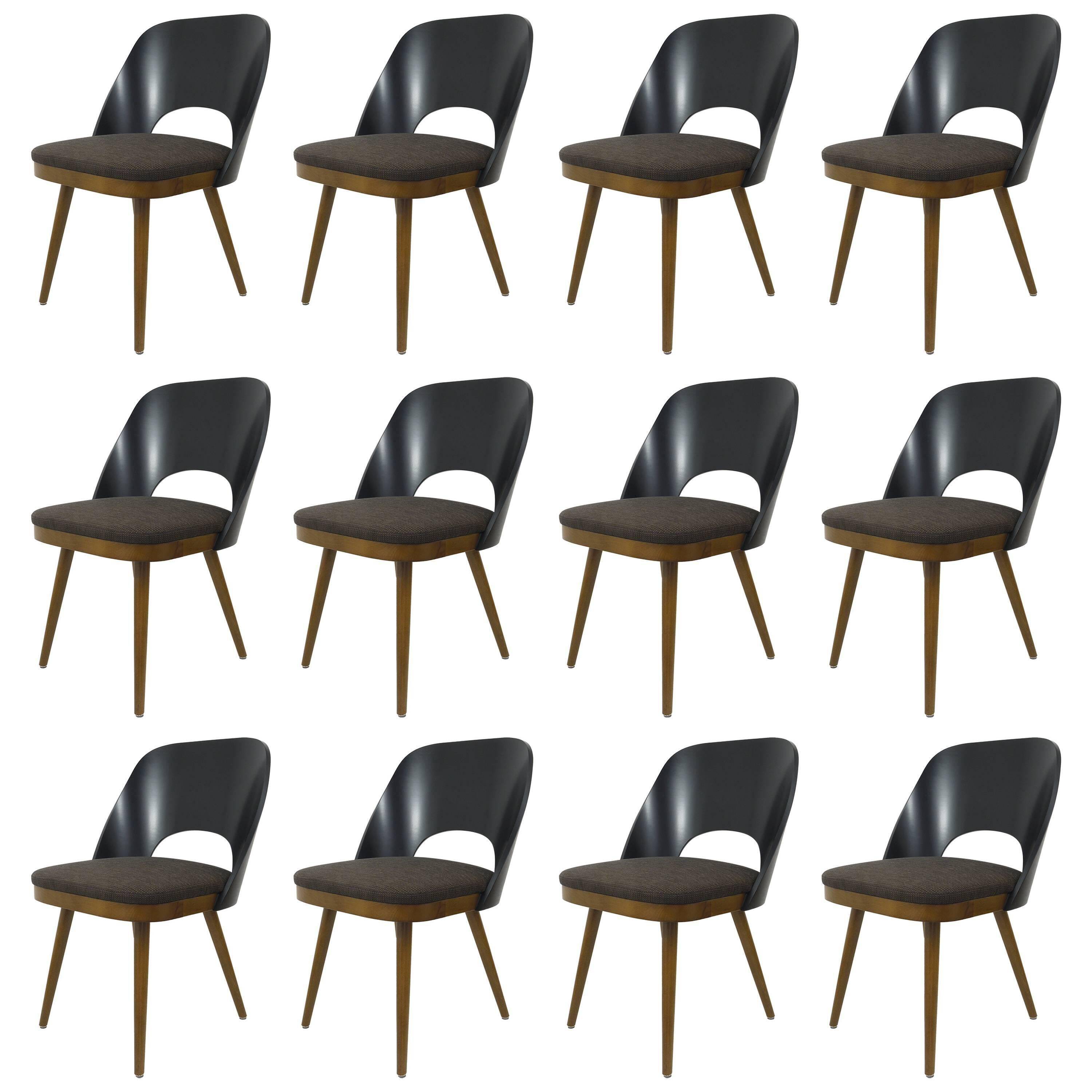 Beautiful modernist chairs in the style of Oswald Haerdtl, Backhausen, Austria.