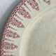Plat, terre de fer, collection Annam de Gien 