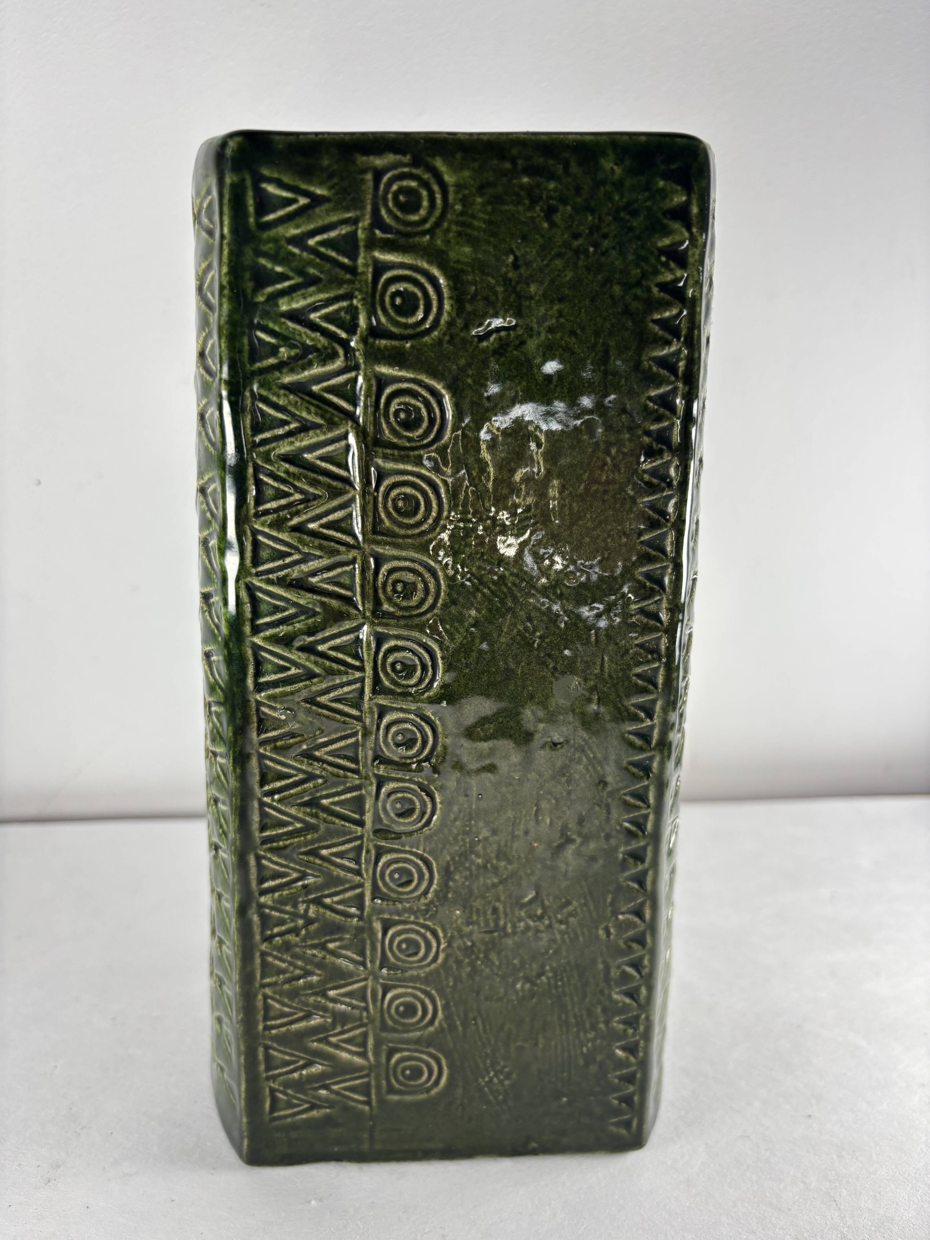 Fat Lava vase in ceramic Schramberg – Germany, 1960s