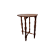 Vintage teak drop-leaf side table