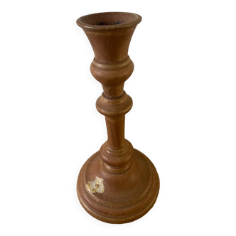 Perfect old condition sandstone candle holder