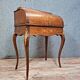 cylinder desk in Louis XV style, elegant and very decorative.