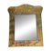Chinese mirror in gilded brass inspired by Jean Goardère.