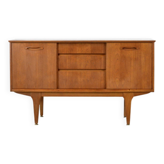 Midcentury Jentique Danish Style Petite Teak Sideboard Vintage Modern Scand