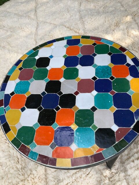 Round table Zelliges