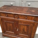 Buffet sapin ancien campagnard bohême 1900s