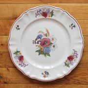 Round earthenware dish "Agreste" Sarreguemines