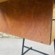 Vintage metal and formica desk with 2 drawers, circa 60's