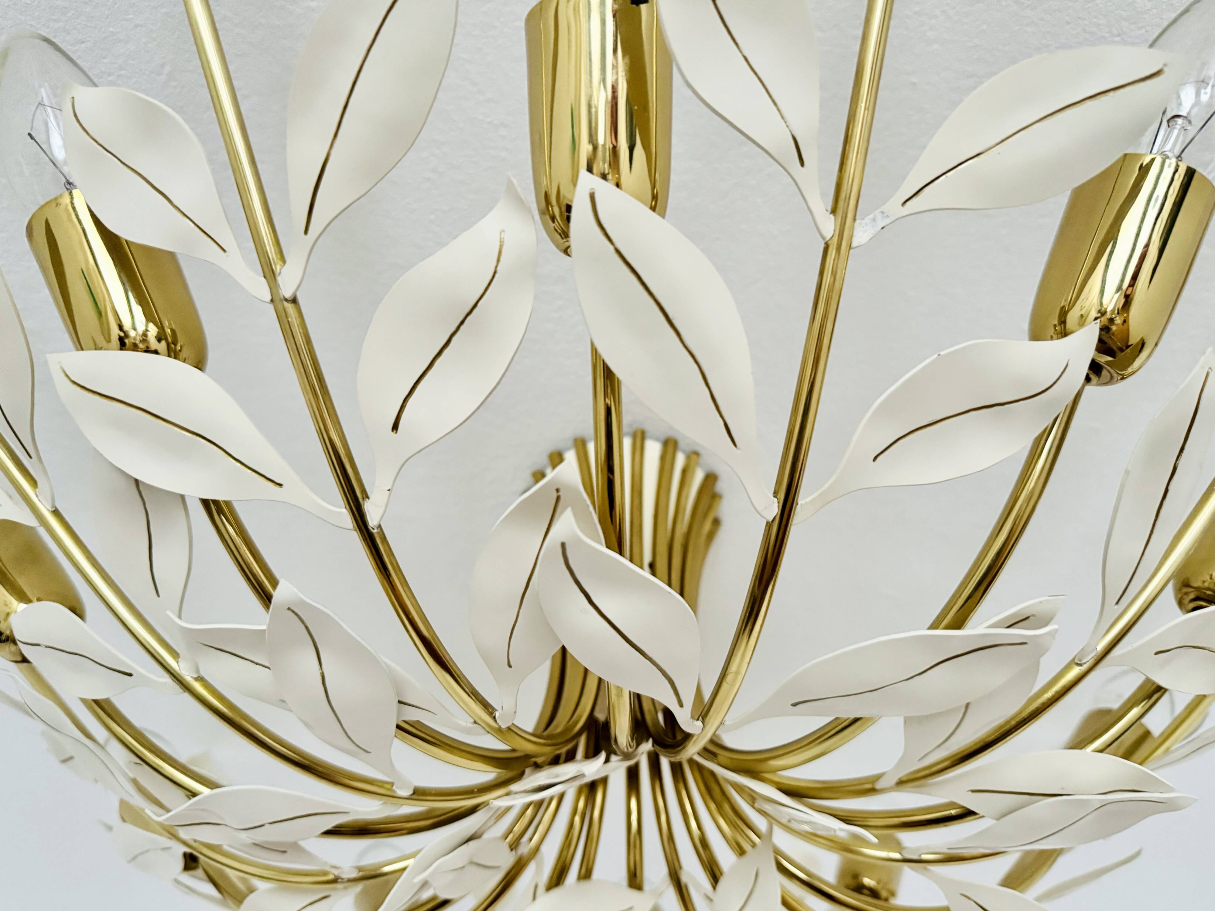 Flush Chandelier by Vereinigte Werkstätten München