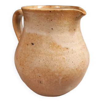 Old pitcher/milk pot in glazed stoneware