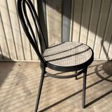 Chaise bistrot noire