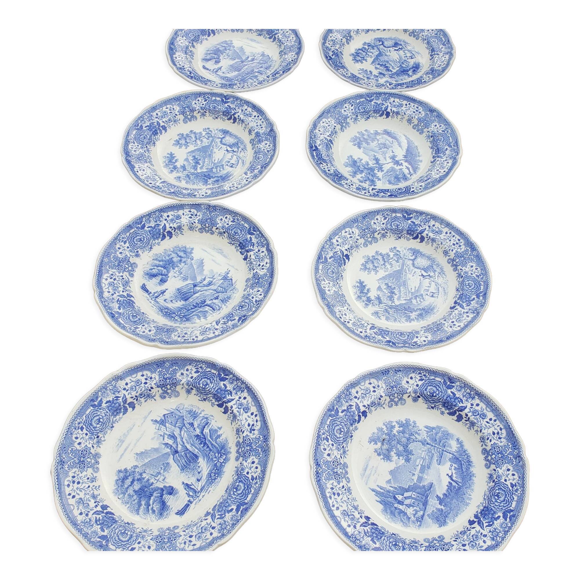 10 assiettes creuses villeroy et boch