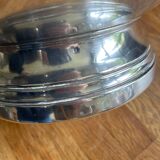 Silver metal champagne tub