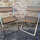 Chaises pliante cannage Italienne