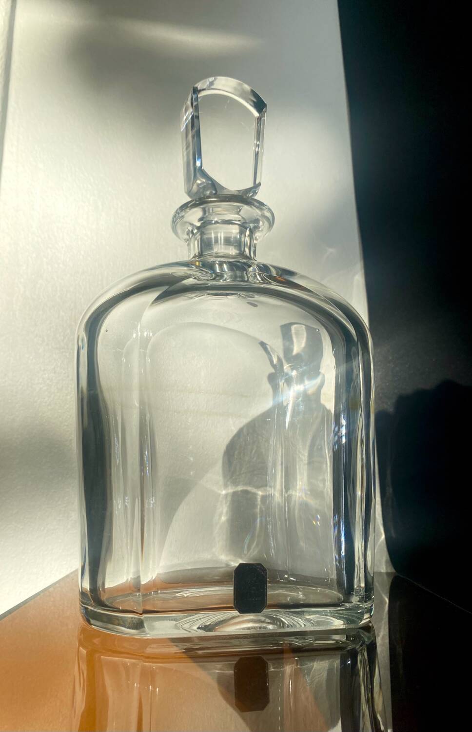 Opaline Vase Saint Louis peint main