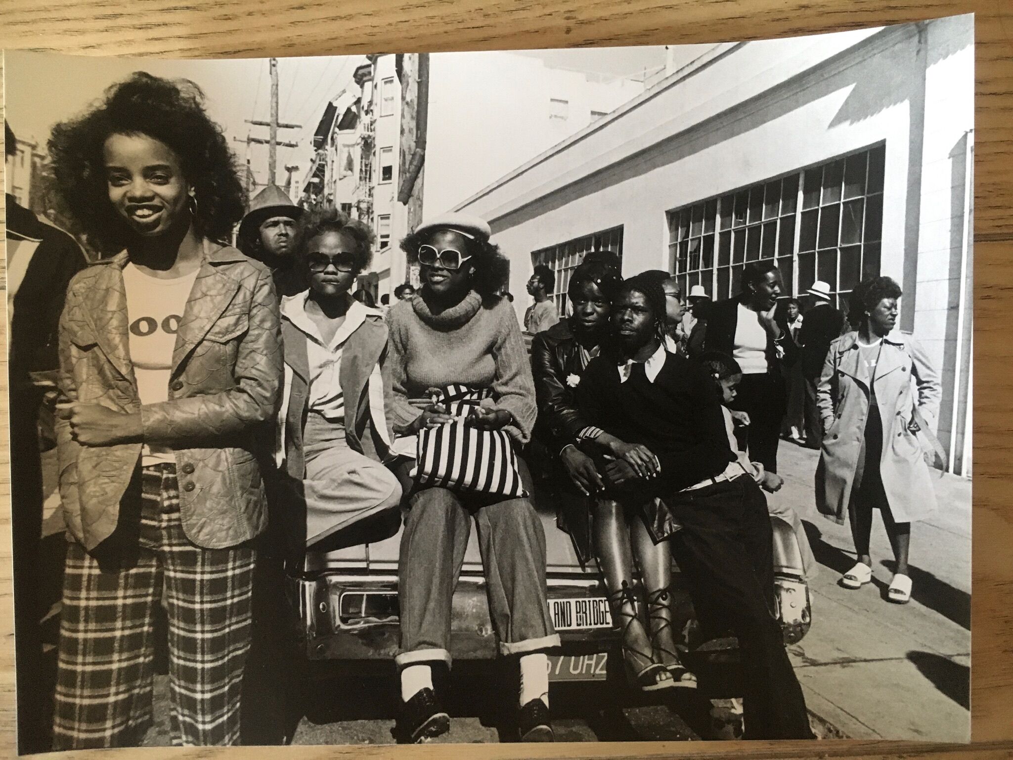 Photo print, american mode, eighties