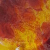 La Rochere blown glass paste vase