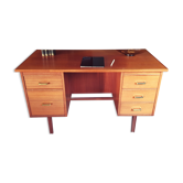 Bureau vintage teck années 60