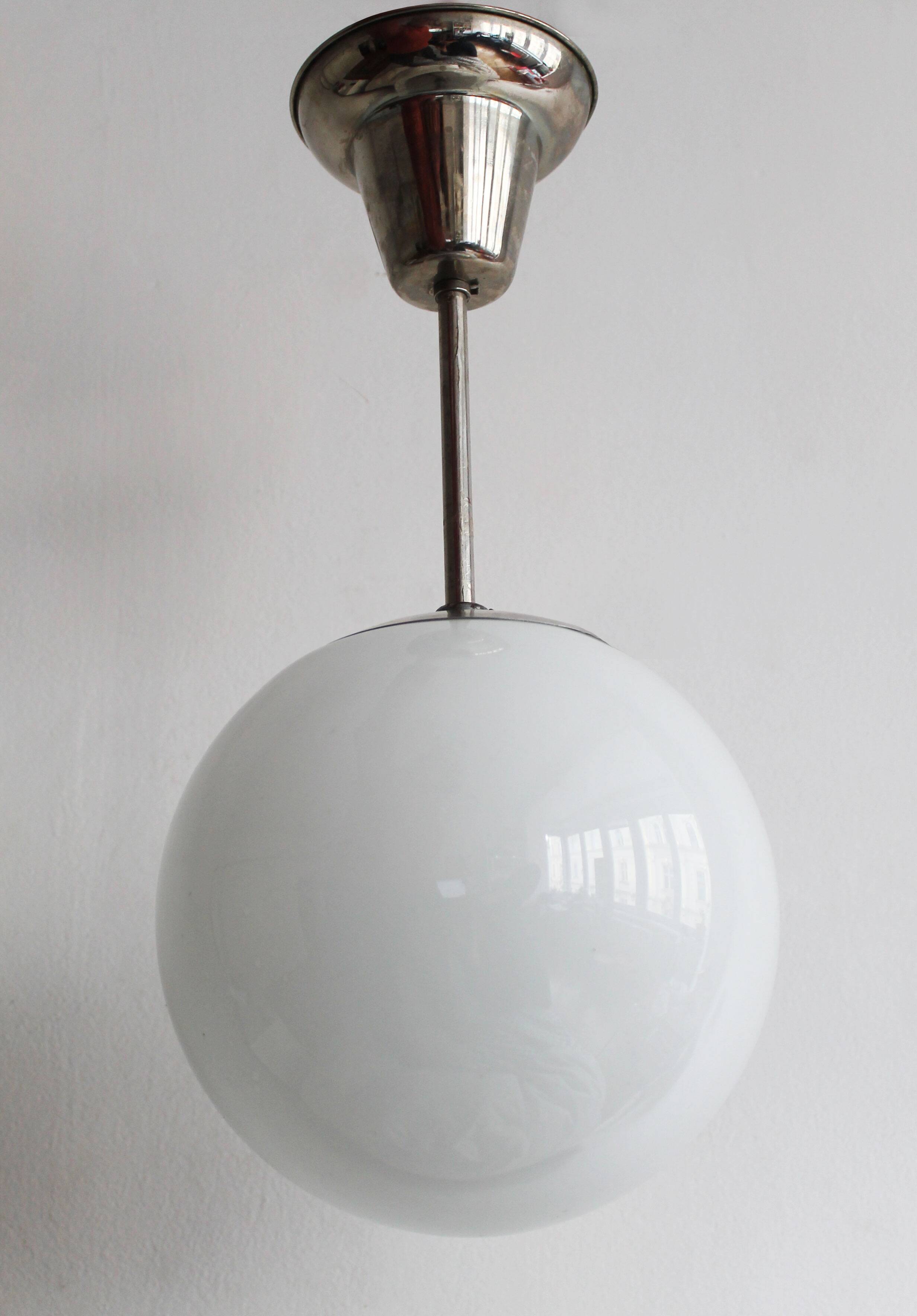 1930s Modernist Ceiling Light