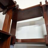 Corner shelf bookcase from the 70s