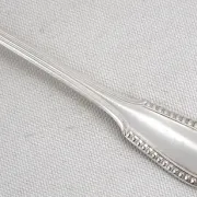 Boulenger Godrons 10 fish cutlery sets, 20 pieces silver-plated metal in excellent condition.