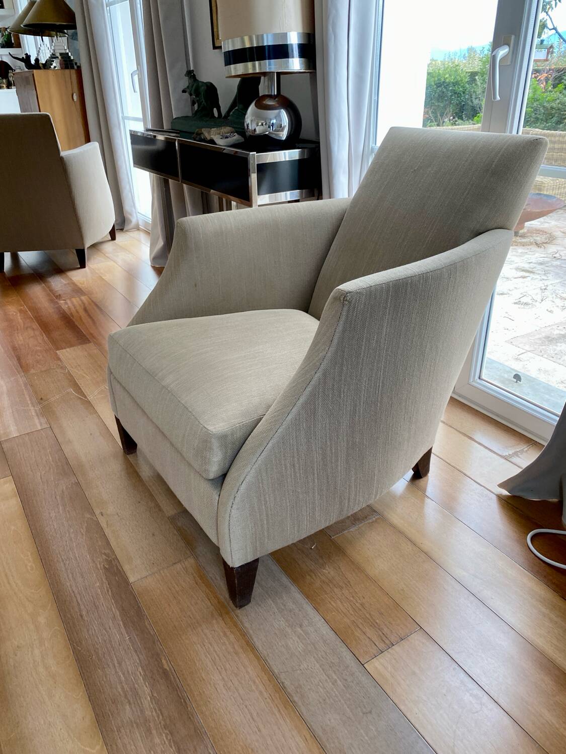 Lot de deux fauteuils Flexform