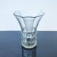 Art Deco Made in Czehoslovakia  Satin and Clear Glass - 22 cm tall