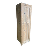 Wardrobe with 1 raw wood door