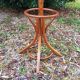 Parrot Baumann 50s door coat vintage wood curved