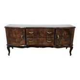 Coiffeuse en noyer burl Chippendale, 1940