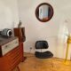 Scandinavian style crystal mirror, Germany, 1970s